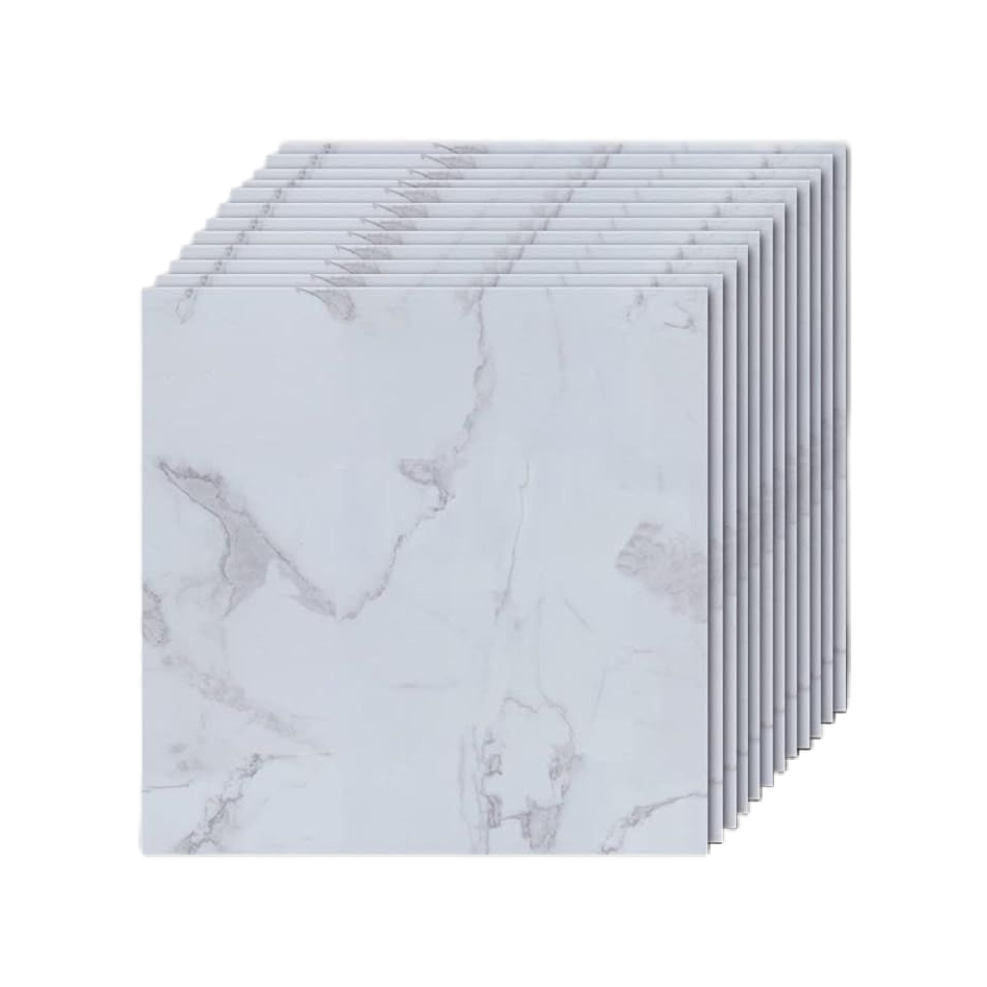 Carreaux de sol en marbre blanc, carreaux de sol pour salon, chambre, salle de bain, cuisine (60x60 ou 30x30cm)- Italiens